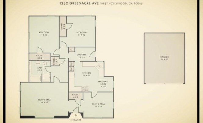 greenacre floor plan sepia