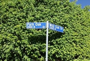 wild oak sign