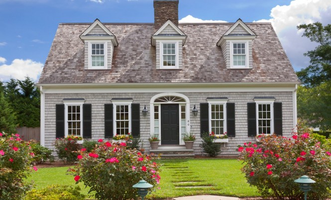 Luxury New England House, Hyannis, Cape Cod, Massachusetts, USA.