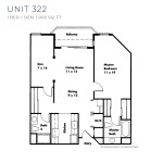 Thorndale_100_# 322_San Rafael_Floorplan