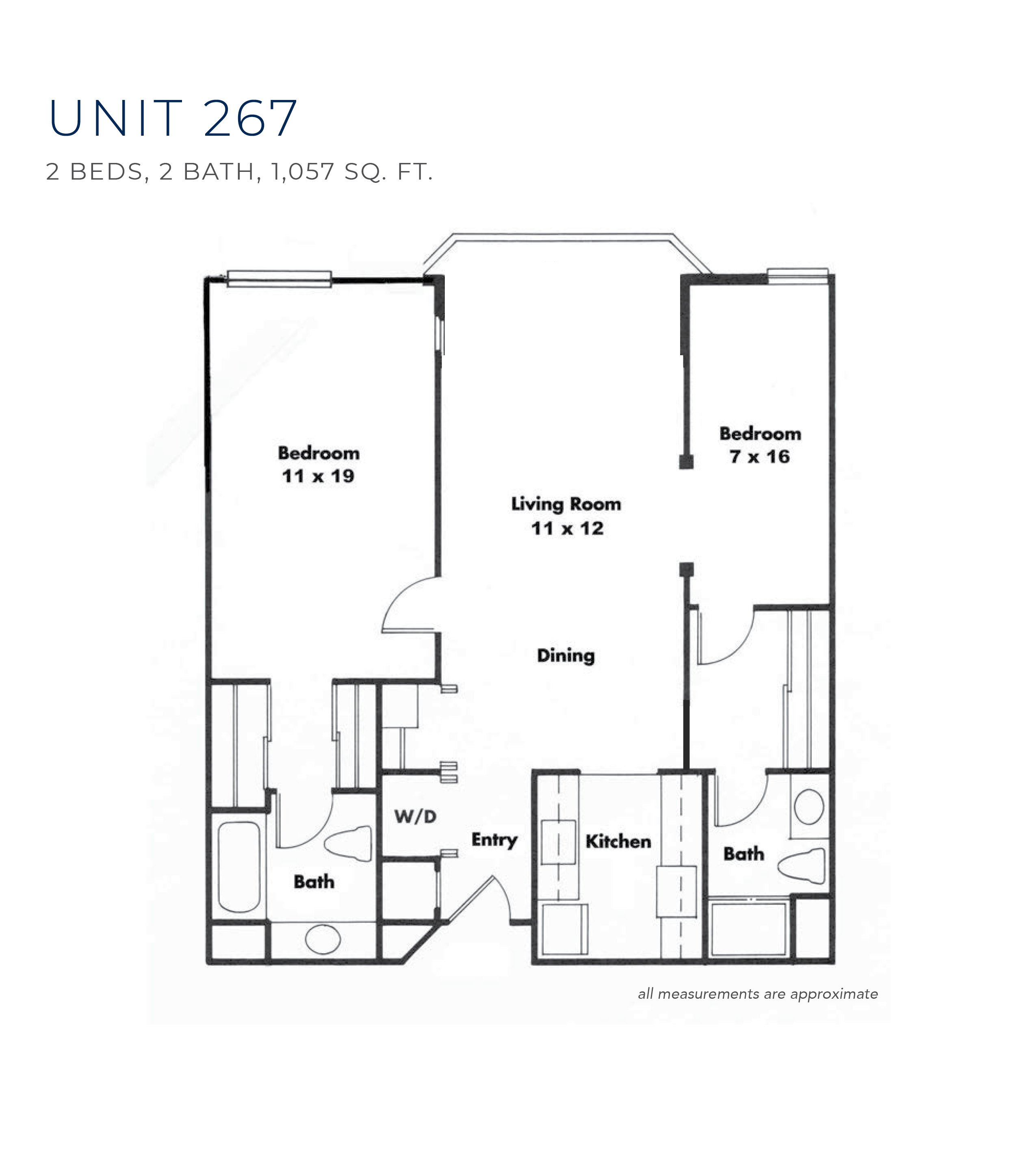 Unit 267 Floorplan