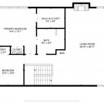 Floor plan upstairs 506 Manhattan Ave